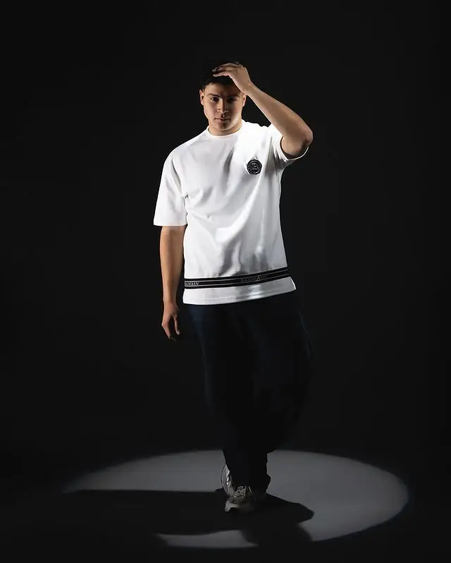 BALMAIN Signature Tee – White