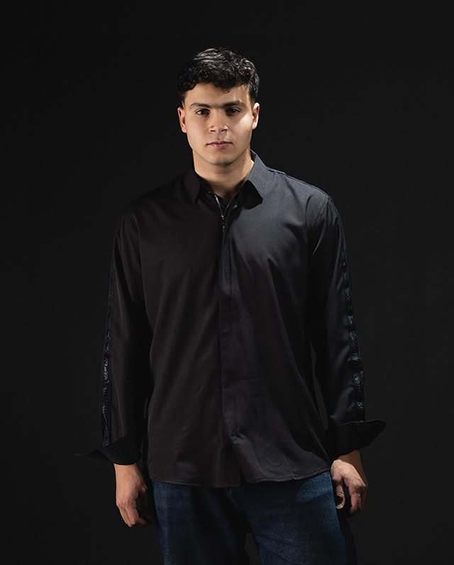 Classic Black Casual Shirt for Men